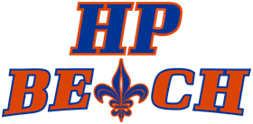 High Performance Beach Volleyball banner logo